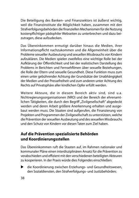 Handbuch für Parlamentarier - Übereinkommen des Europarats zum ...