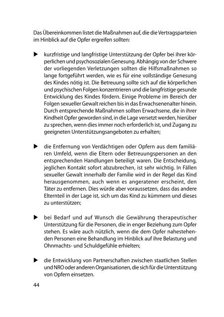 Handbuch für Parlamentarier - Übereinkommen des Europarats zum ...