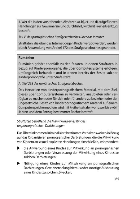 Handbuch für Parlamentarier - Übereinkommen des Europarats zum ...