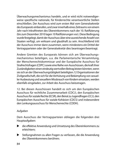 Handbuch für Parlamentarier - Übereinkommen des Europarats zum ...