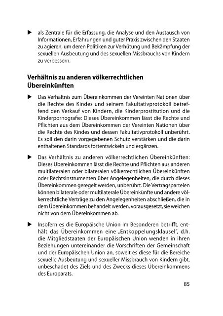 Handbuch für Parlamentarier - Übereinkommen des Europarats zum ...