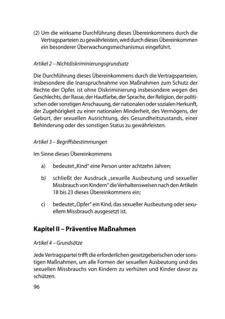 Handbuch für Parlamentarier - Übereinkommen des Europarats zum ...