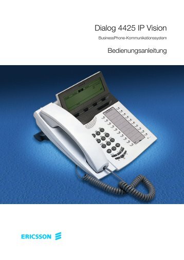 BusinessPhone - Ericsson Dialog 4425 IP Vision - Comcept