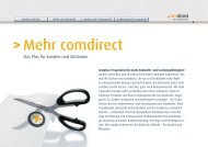 Geschäftsbericht 2008 (Imagebroschüre) (PDF) - comdirect bank AG