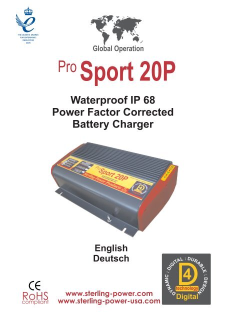 Pro sport 20P instructions