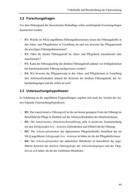 Führen in der Pflege. - Connexia