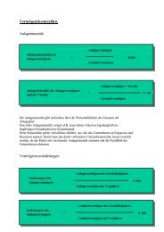 Vermögenskennzahlen Anlageintensität Vermögensveränderungen