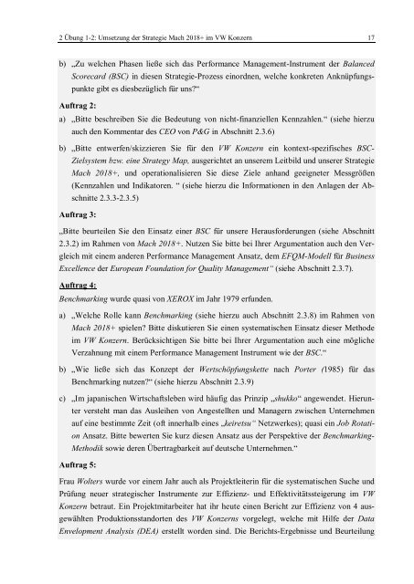 Fallstudien und methodische Hilfen für Studierende - Institut für ...