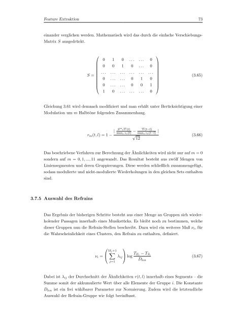 Automatische Erkennung von Cover-Versionen und Plagiaten in ...