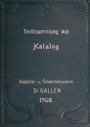 u. Gewerbemuseum St. Gallen, 1908