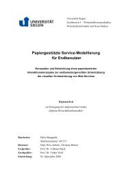 Papierbasierte Web-Service Orchestrierung durch Endbenutzer