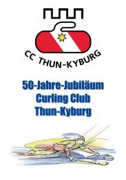 50-Jahre-Jubiläum Curling Club Thun-Kyburg - Curling Thun