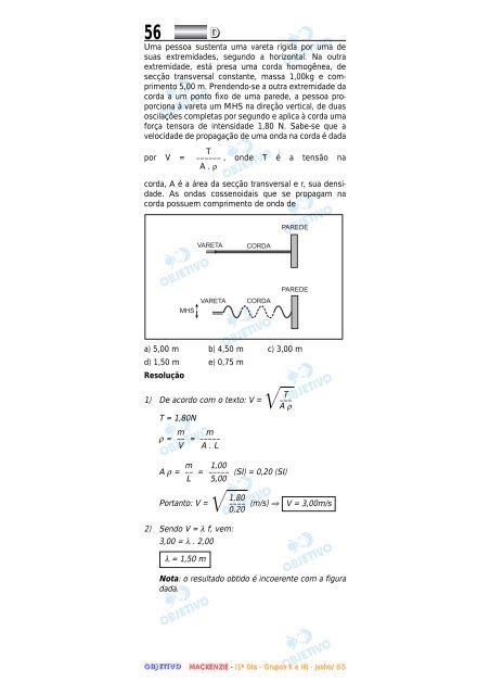 REDAÇÃO Redija uma dissertação a tinta ... - Curso Objetivo