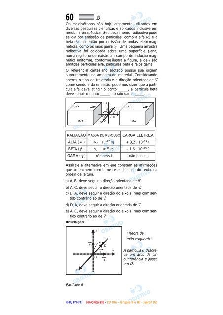 REDAÇÃO Redija uma dissertação a tinta ... - Curso Objetivo