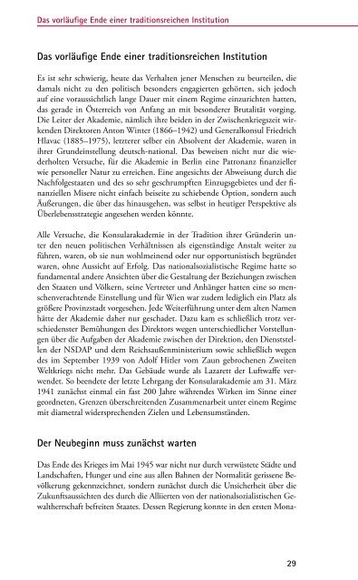 Kleine Geschichte der Diplomatischen Akademie Wien - Diplomatic ...