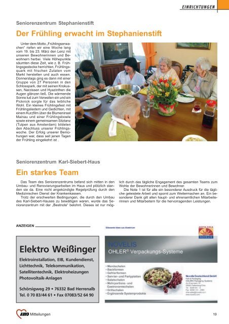AWO Mitteilungen Ausgabe Juli 2012 - AWO Karlsruhe
