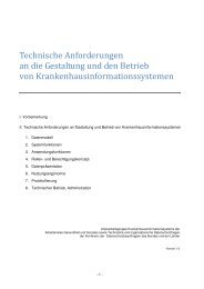 Technische Anforderungen an die Gestaltung und den Betrieb von ...