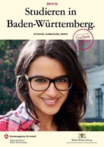 Studieren in Baden-Württemberg. - Ministerium für Wissenschaft ...