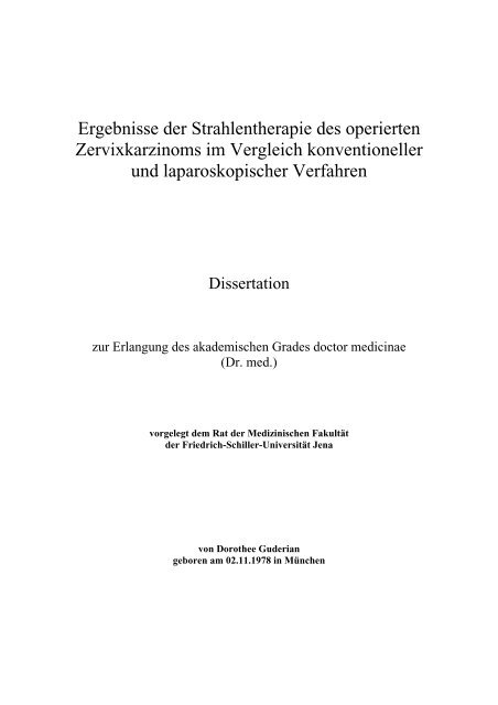 Ergebnisse der Strahlentherapie des endoskopisch operierten ...