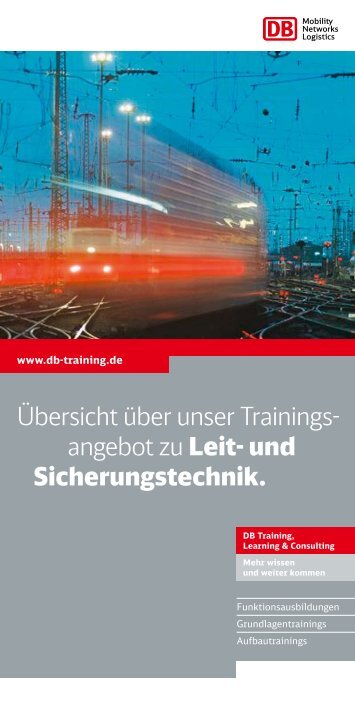 PDF herunterladen - DB Training