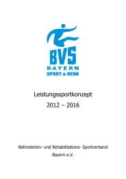 Bayern - Deutscher Behindertensportverband