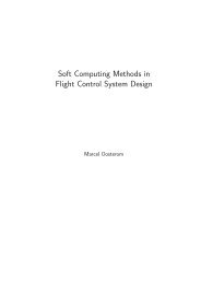 Soft Computing Methods in Flight Control System Design