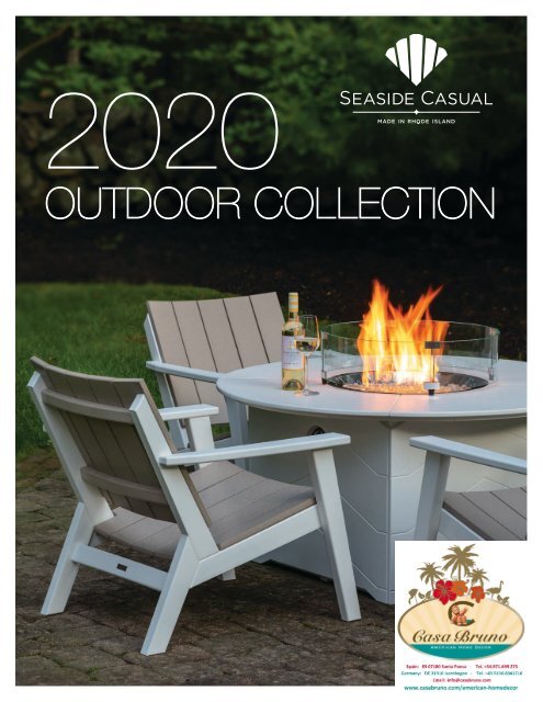 Casa Bruno Seaside Casual Kunststoff, Seaside Casual Envirowood Outdoor Furniture