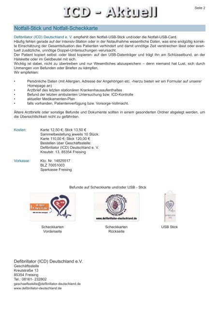 02 medizinische Berichte 2012 - Defibrillator (ICD)