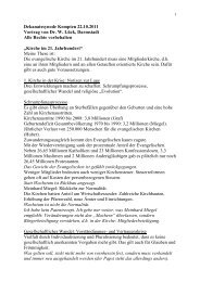 Vortrag Dr. Wolfgang Lück, Zukunft der Kirche, PDF