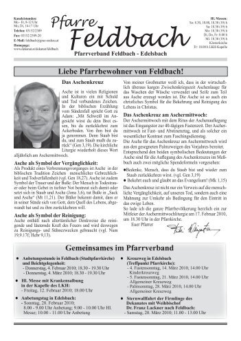 Pfarrteil - Katholische Kirche Steiermark