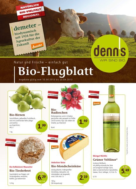 Bio-Flugblatt