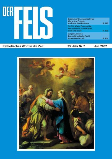 Juli 2002 - Der Fels