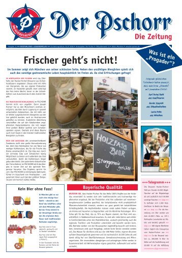 Pschorr Zeitung 14 - Der Pschorr