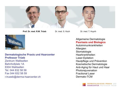 Biologika in der Praxis - Dermatologische Praxis und Haarcenter ...