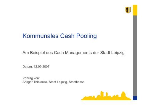 Kommunales Cash Pooling
