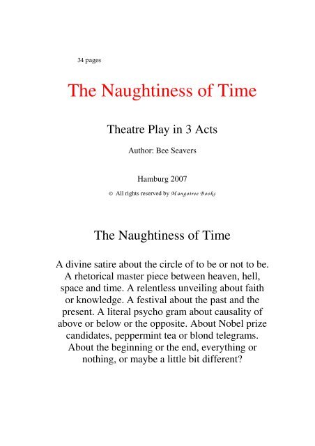 The Naughtiness of Time (preview in english)