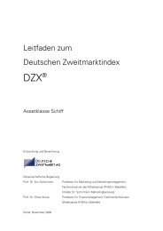 Leitfaden zum Deutschen Zweitmarktindex - Deutsche Zweitmarkt AG