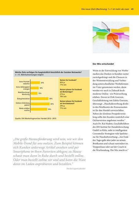 Haushaltswerbung in Deutschland 2012 ... - Deutsche Post