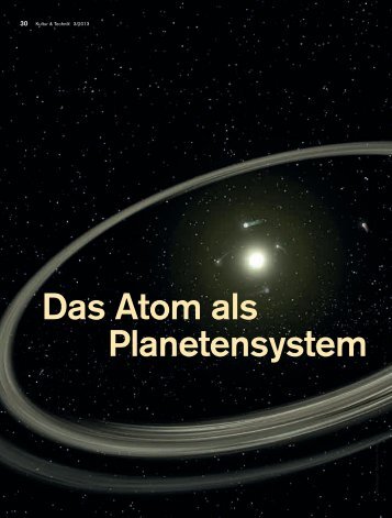 Das Atom als Planetensystem - Deutsches Museum