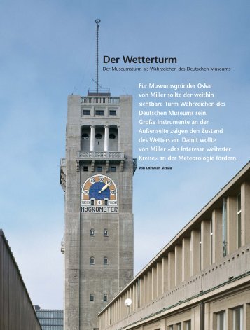 Museumsturm - Deutsches Museum