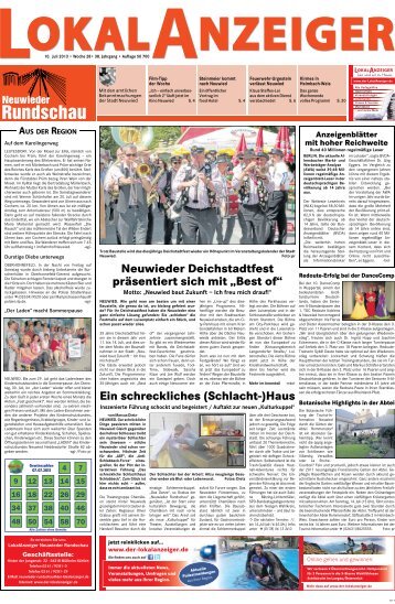 KW 28 | 10.07.2013 - Der Lokalanzeiger