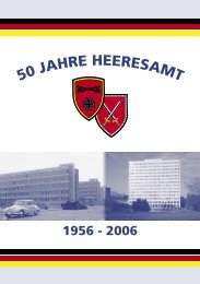 Broschüre 50 Jahre Heeresamt - Deutsches Heer