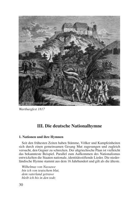 III. Die deutsche Nationalhymne - Deutschland Journal