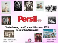 Frauen in der Persil-Werbung