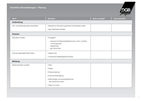 Mustervortrag – Erläuterungen - DGB-Jugend