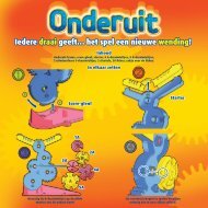 Iedere draai geeft Iedere draai geeft… het spel een ... - Intertoys