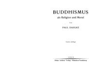 Buddhismus als Religion und Moral. - Dhamma-Dana.de