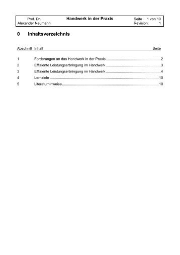 siehe Skript - DHBW Mosbach