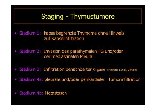 MEDIASTINALTUMORE - Diagnostikum Graz Süd