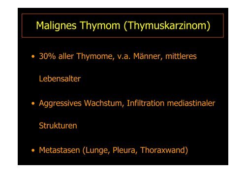 MEDIASTINALTUMORE - Diagnostikum Graz Süd